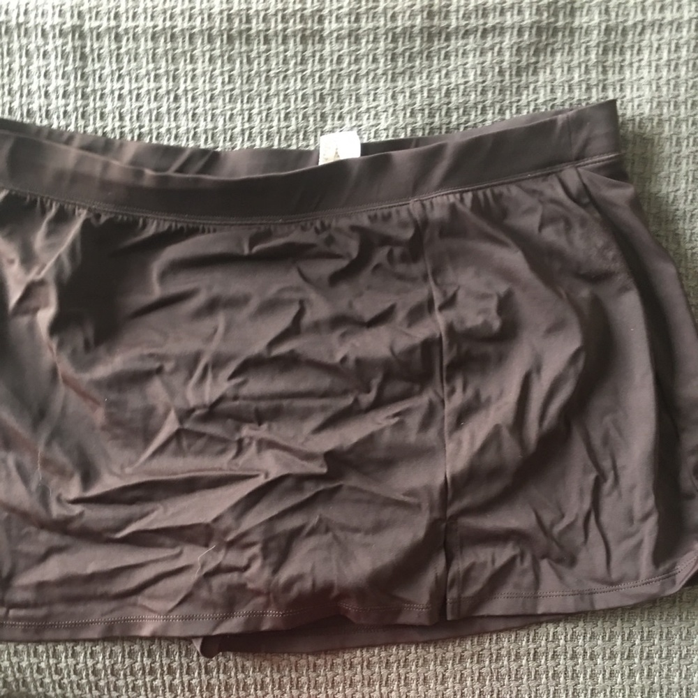 Brown swim bottom